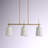 Lidia 3 - Light Dimmable Square / Rectangle Chandelier