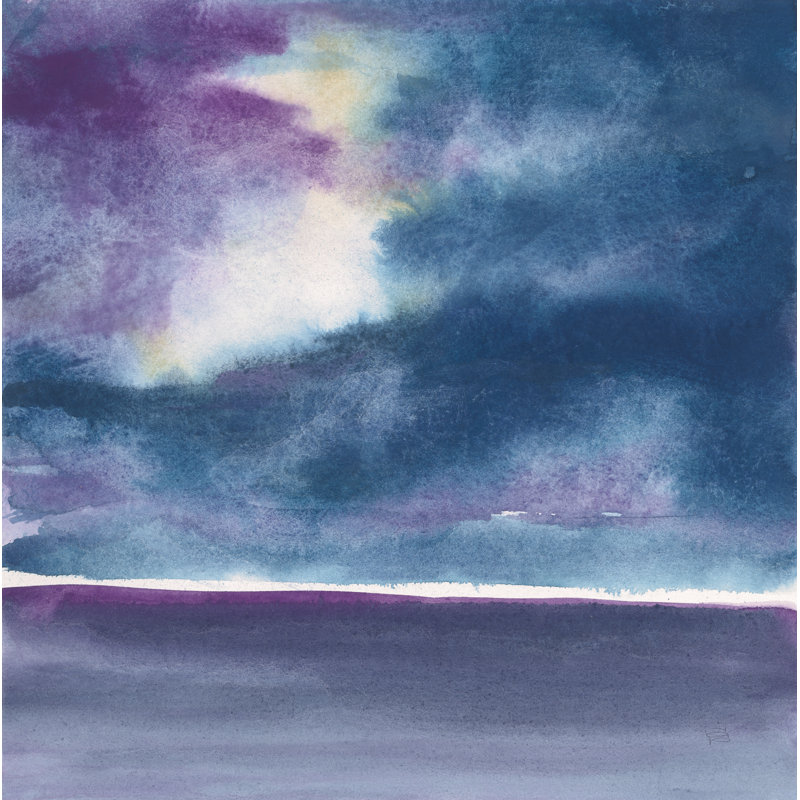 The Clouds II by Chris Paschke - Wrapped Canvas Painting, 46cm H x 30cm W x 3.8cm D	