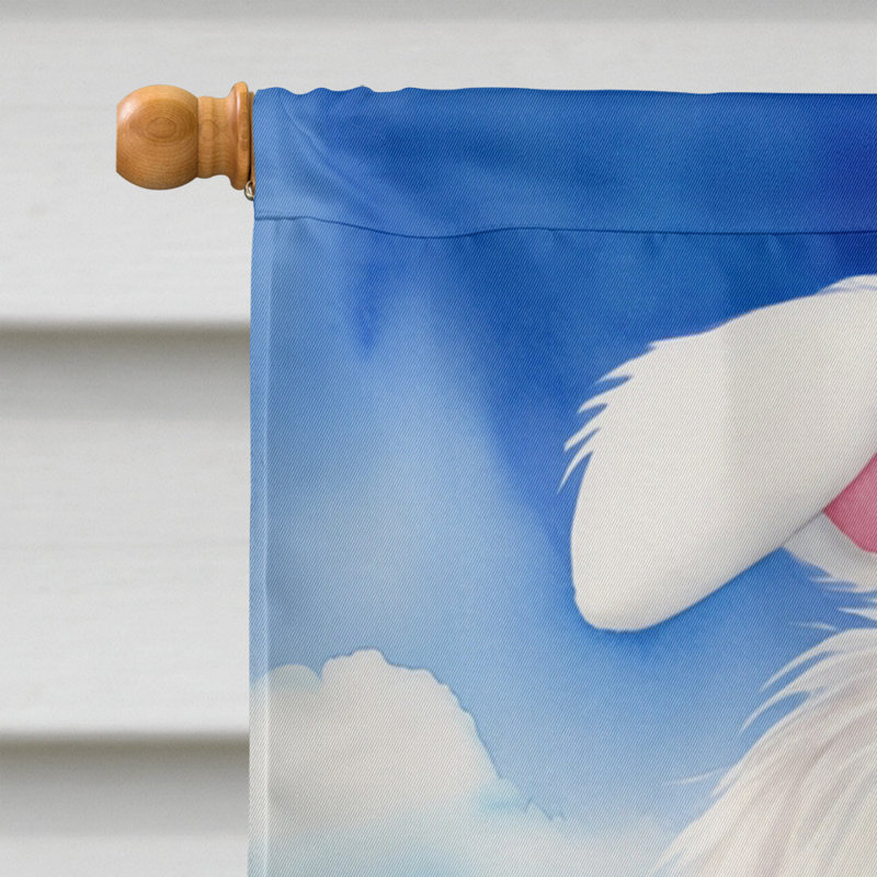 Easter Egg Hunt Double Sided 40'' H x 28'' W Polyester Easter House Flag