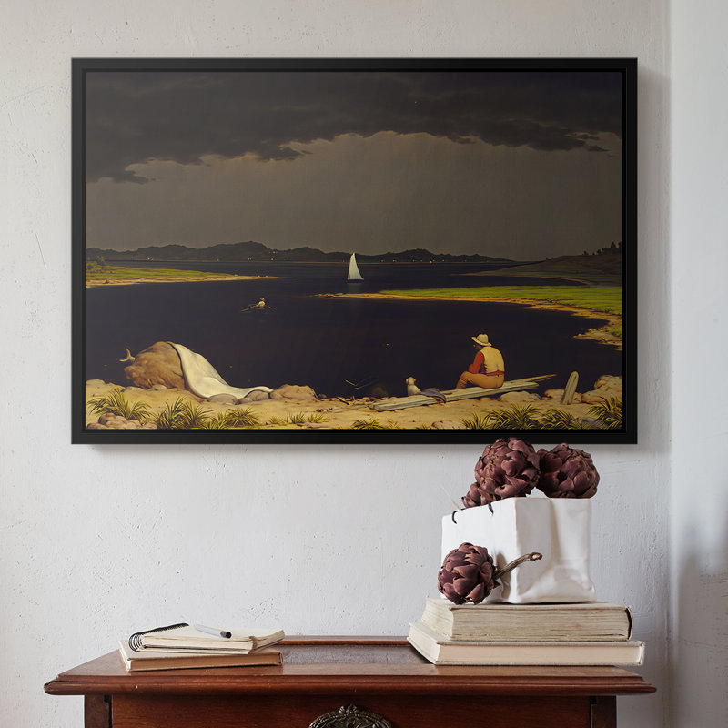 Toile tendue avec cadre 0-Martin Johnson Heade, Noyer, 16 x 24