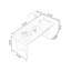 Bureaux rectangulaires en bois manufacturé brun-1417308480-1417308486