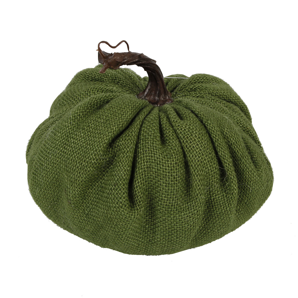 The Twillery Co.® Carey Burlap Pumpkin Decorative Accent & Reviews | Wayfair
