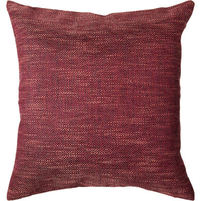 Chenille Diamond Weave Pattern Reversible Throw Pillow
