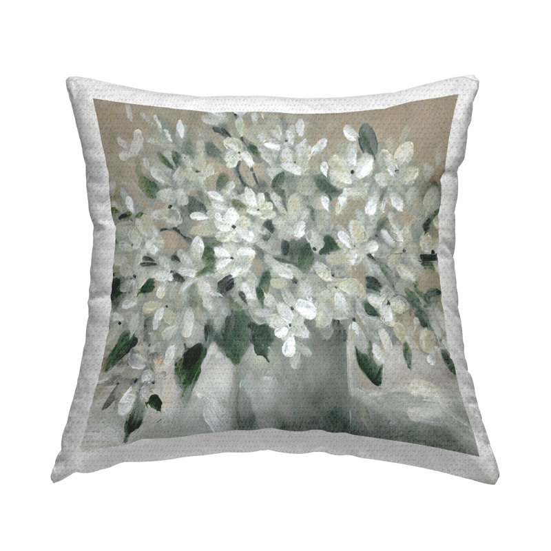 Coussin d'extérieur Garden Neutralité Bouquet