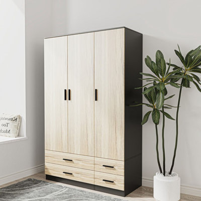 Retonia Manufactured Wood Wardrobe