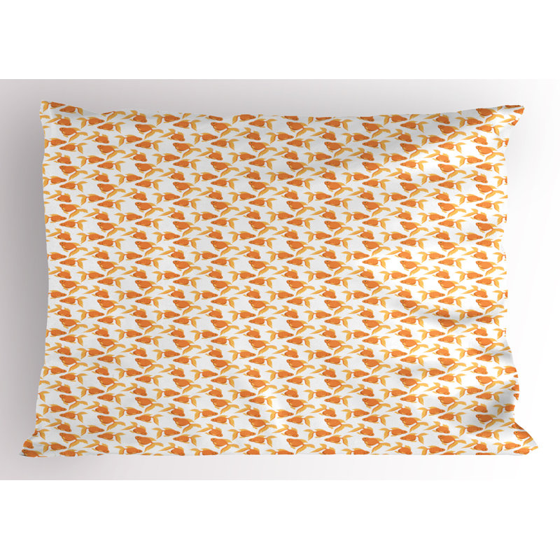 Ensemble de 2 taies décoratives Ambesonne Goldfish, H 20 po x l 36 po