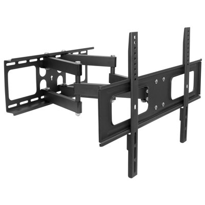 Mount-It Black Tilt Wall Mount Holds up to 110 lbs