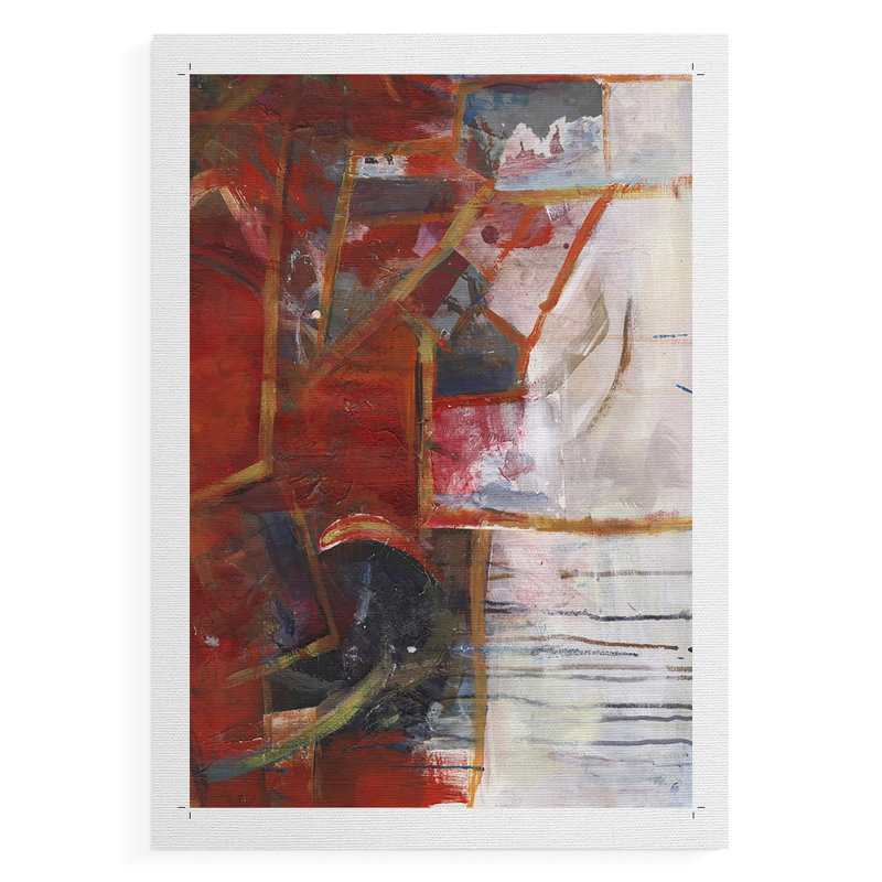 City Life IV - Impression sur toile seulement - NON-CADRE, H 18 po x l 12 po
