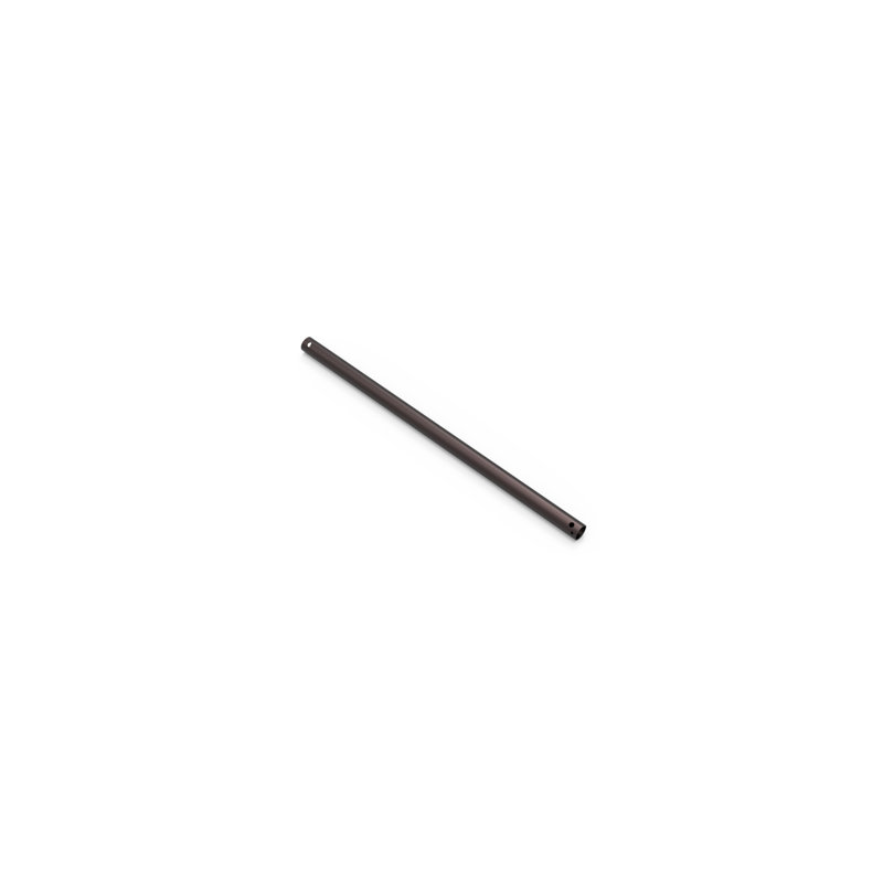Smart Ceiling Fan Downrod, Oil Rubbed Bronze, 18" H x 0.81" W x 0.81" D