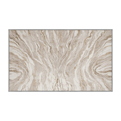 Machine Washable Gray Area Rug