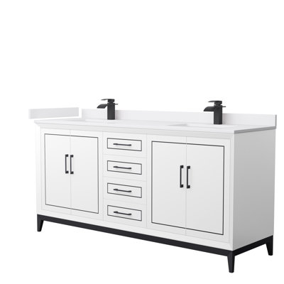 Ensemble de meuble-lavabo double 72 po Marlena