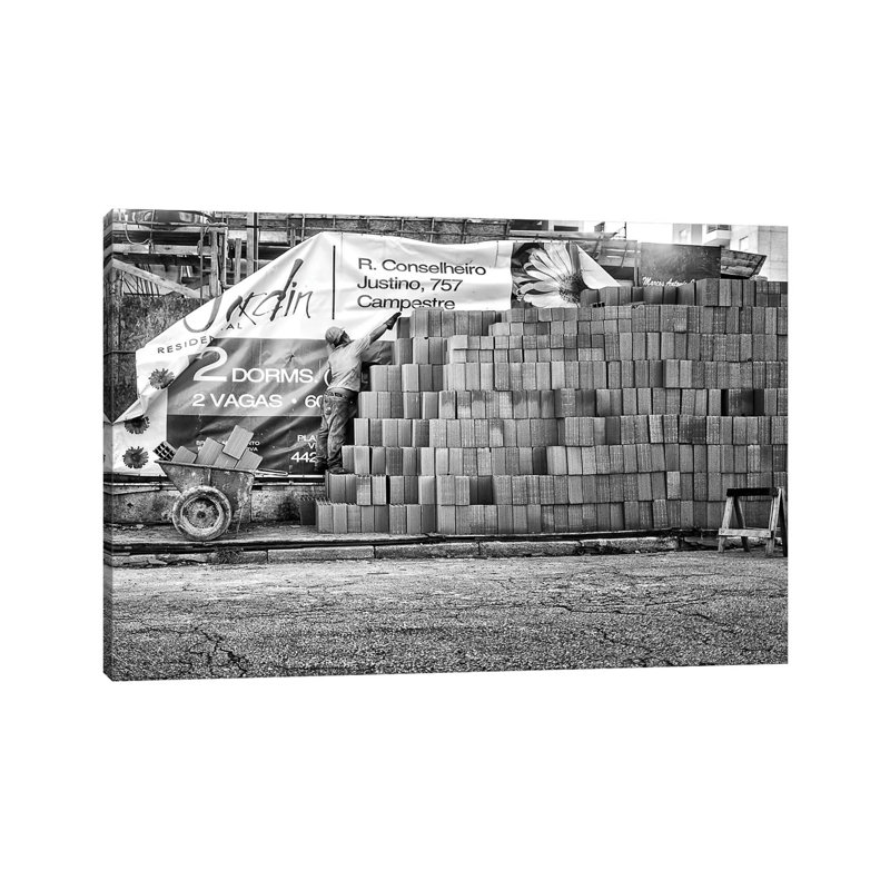 Streetphotography 13 - Wrapped Canvas Print, 20.32cm H x 30.48cm W x 1.905cm D