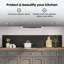 Vidaxl Kitchen Backsplash 2 Pcs Tempered Glass-128715787-128715788
