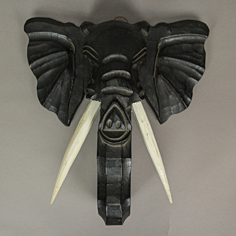Sculpture en bois d'éléphant