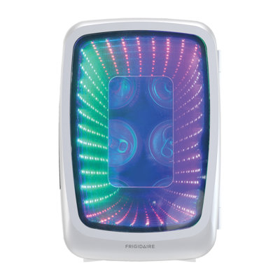 6-Can Retro Gaming Light-Up Portable Beverage Mini Fridge