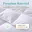 All Season Goose Down & Feather Comforter Luxury Duvet Insert, 650 FP  White-135230076