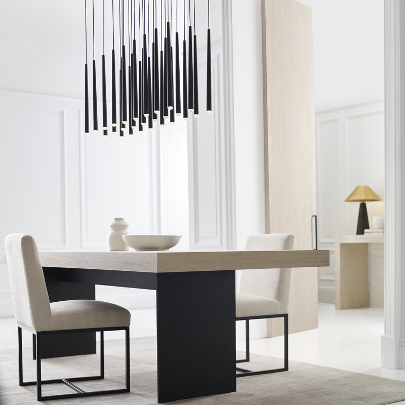 Pylon 27 - Light LED Pendant, Natural Brass