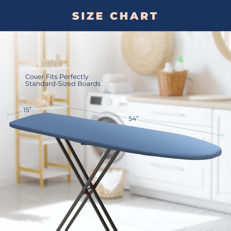 Cotton Ironing Board Cover, Blue