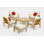 Madras Outdoor - Piece Conversation Set
