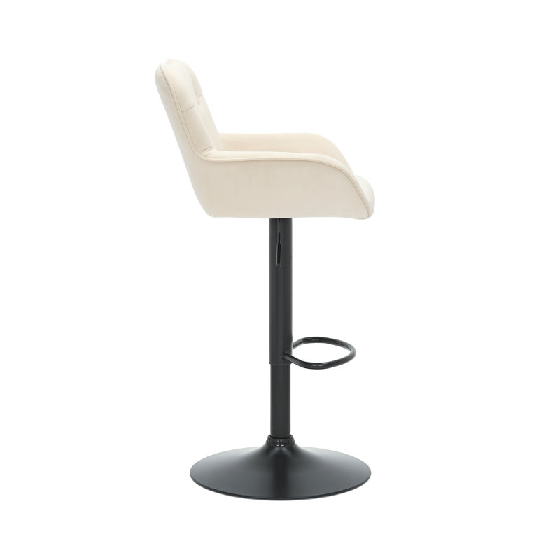 Swivel Upholstered Bar Stool