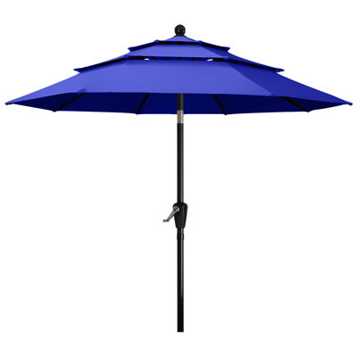 Parasols de patio à 3 niveaux Miqdad par Arlmont & Co.