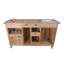 Safari Anderson Teak Bar Counter Outer Material