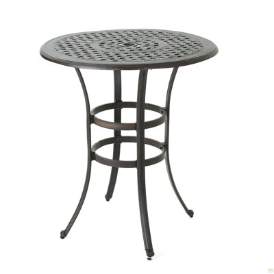 Cast Aluminium Bar Table