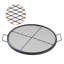 Grille ronde en acier allié pour foyer-91498255