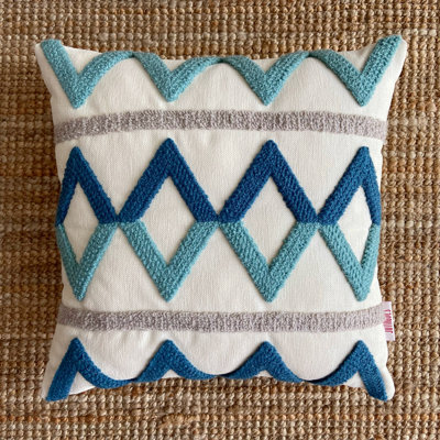 Chevron Outdoor Reversible Throw Pillow