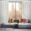 Nitya Slot Top Semi Sheer Curtain