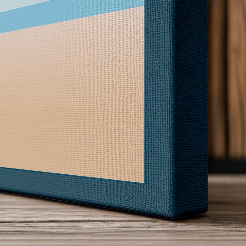Print, 18x12 - 45.7 x 30.5 cm, Teal Border