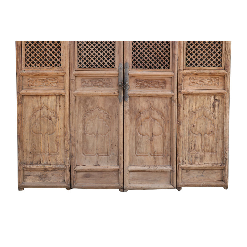 Unfinished Pine Folding Screen Doors