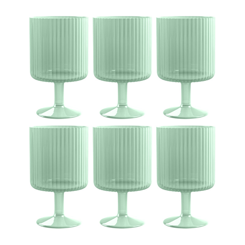 Tarhong 15oz. Goblet Set, Green