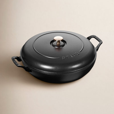 Staub Enameled Cast Iron Braiser