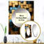 «Grunge Gold Cubes Abstract Geometric II», miroir mural décoratif géométrique, art moderne imprimé en métal-577778950