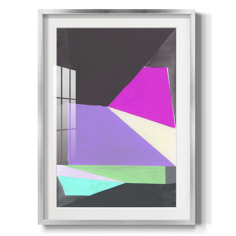 Chop III -Framed Print, 28.5" H x 20.5" W, Silver