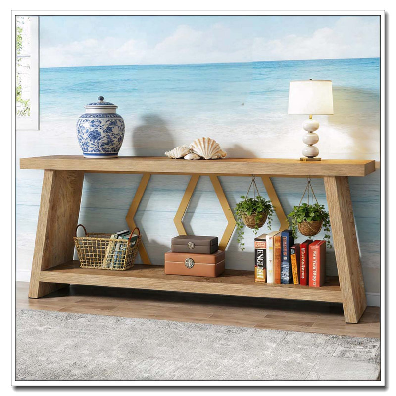 Sofa Table,Storage Console Table