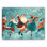 «Dancing Santa Holiday Band», art mural sur toile tendue