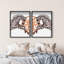 Oliver Gal Appaloosa Duo Horses - Luxury Shadowbox Framed Wall Art-1057171588-1057171589