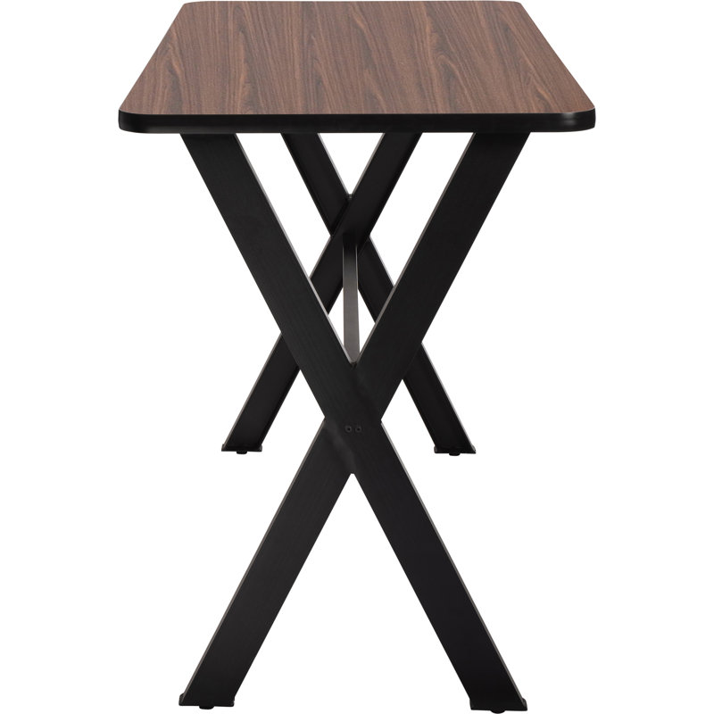 Table de collaborateur NPS X Base, H 42 po x l 30 po x L 60 po, Noyer Montana