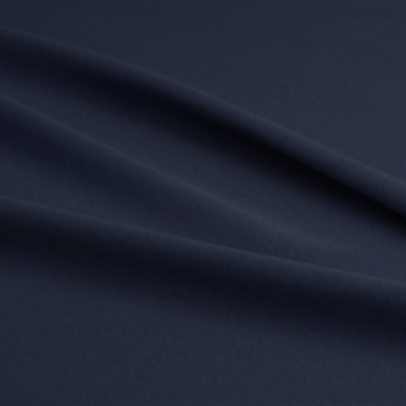 Ensemble d'édredon en coton standard 6 pièces Everleigh, Bleu marine, Twin Coverlet + 3 Additional Pieces