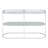 Arlayne 48'' Glass Top Console Table