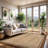 Beige/Brown Geometric Indoor/Outdoor Rug-1110896568