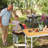 4Ft. Rectangular  Patio Folding Table Aluminum-2092971102