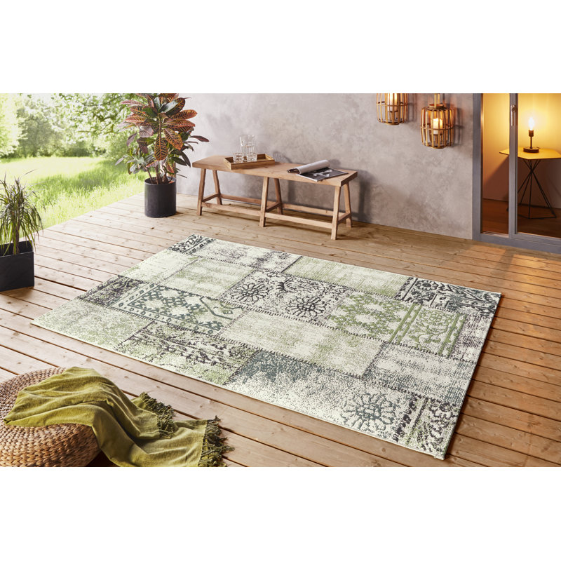 Swinton Patchwork Indoor / Outdoor Area Rug, Rectangle 200 x 290cm