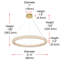 Lustre rond / ovale à intensité variable Brindalla-1084225029-1084225080