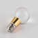 Spherical LED Light Bules, 3000K Warm White, E26/27 Medium Base Bulbs (Base not included)