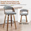 Ensemble de 3 tabourets de bar et de comptoir pivotants en cuir Jacobus-1383441934-1383300308