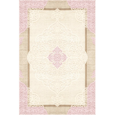 Dolphin Damask Area Rug