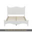 Queen Size Elegant Design Wood Platform Bed Frame,Retro Style Platform Bed With Wooden Slat Support,-6160577